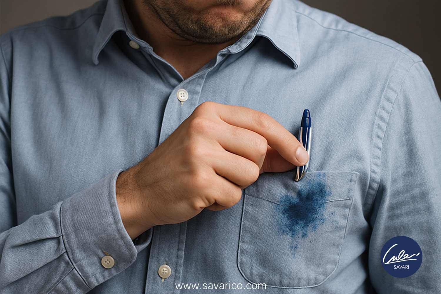 هرگز قلم های خود را در جیب لباس نگذارید!