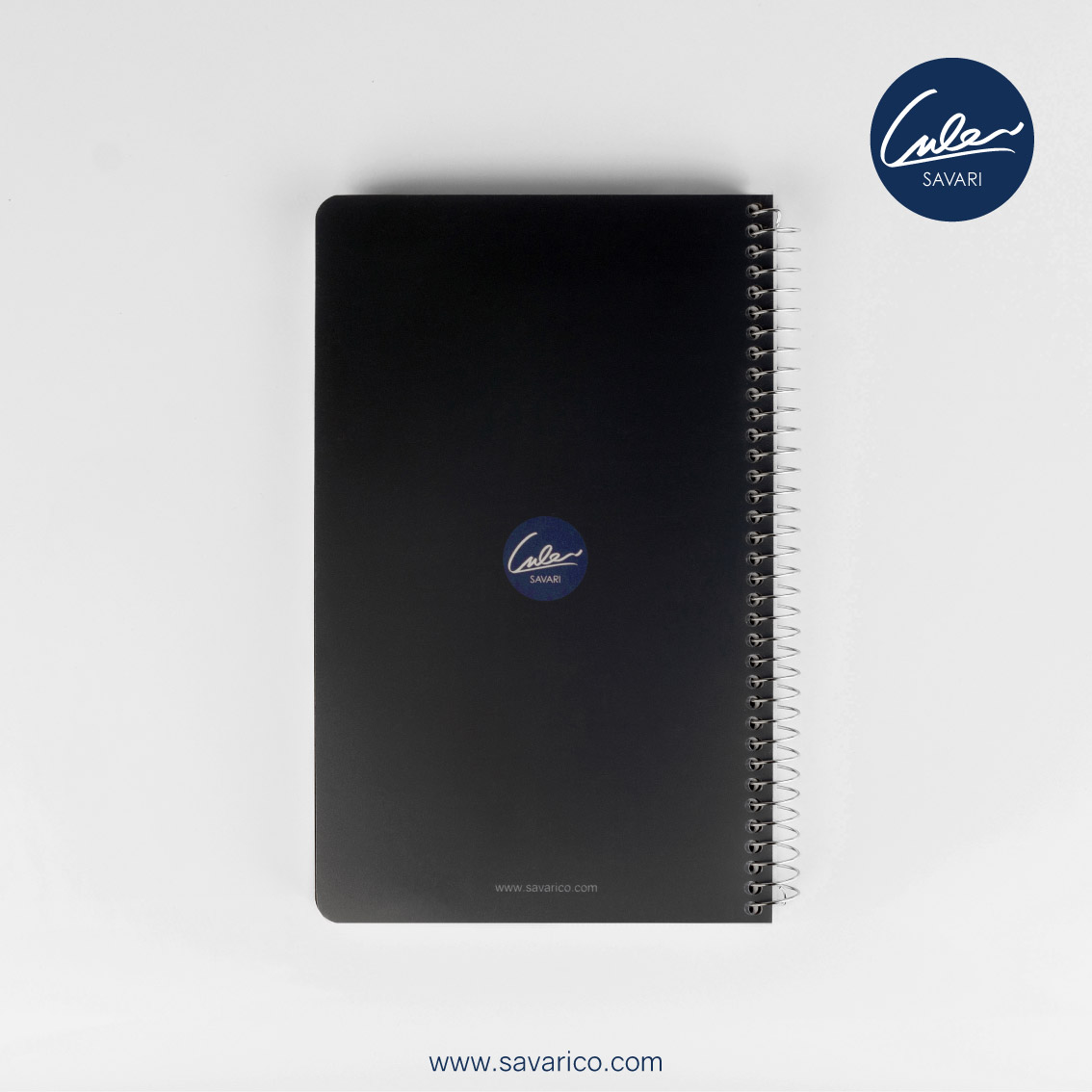 دفترچه فنری اضافه ویژه همه محصولات سری S-08 برند سواری SAVARI (  200 صفحه خط دار با کاغذ ضخیم 100 گرمی )
